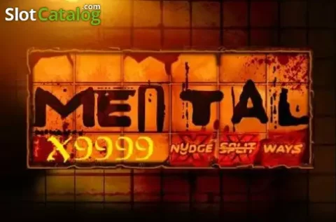 Padded asylum room with neon symbols